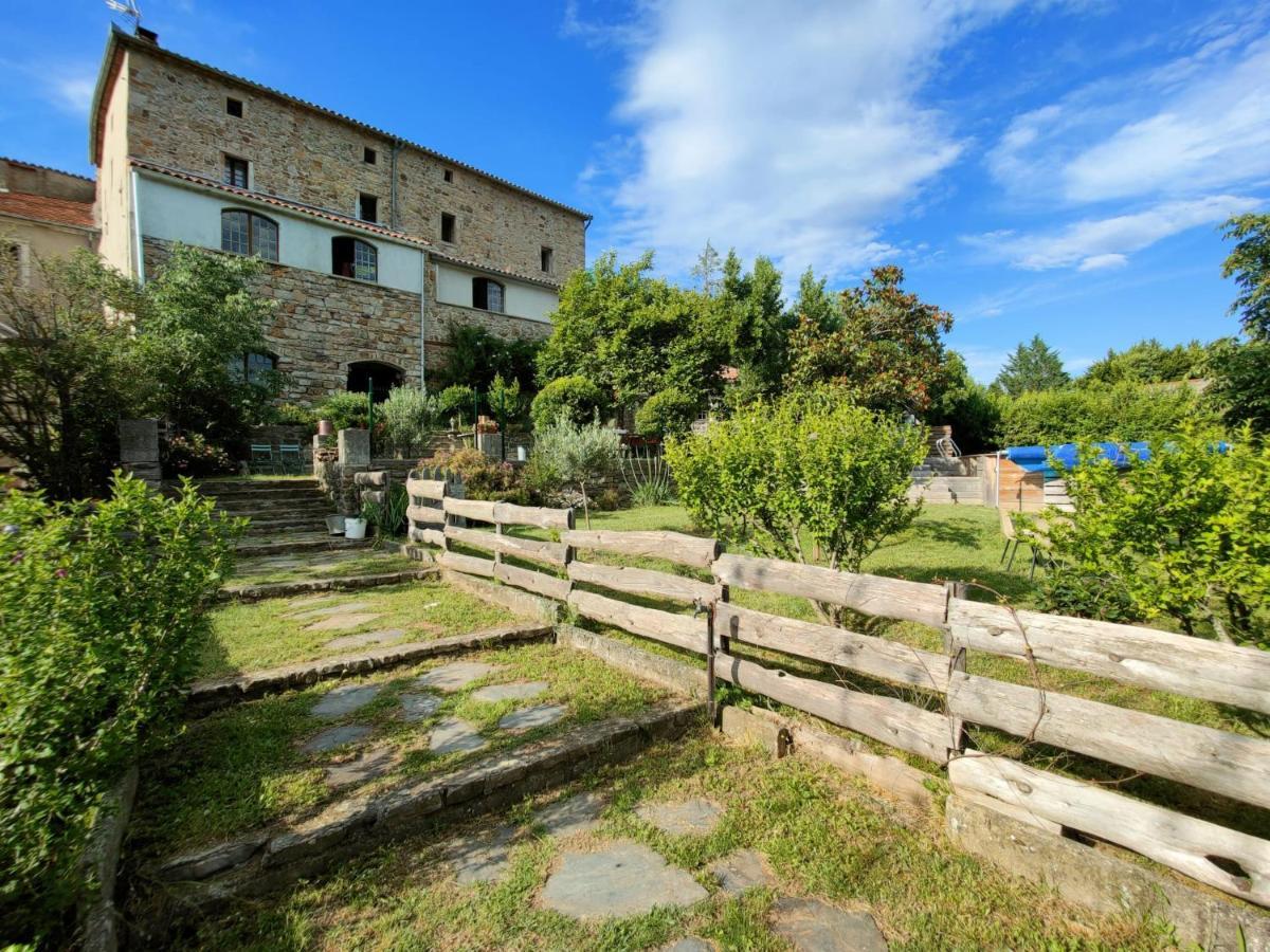 Saint-Florent-sur-Auzonnet Le Mas Du Galibot Chambre Cambalotte المظهر الخارجي الصورة
