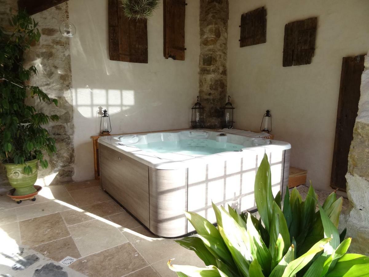 Saint-Florent-sur-Auzonnet Le Mas Du Galibot Chambre Cambalotte المظهر الخارجي الصورة