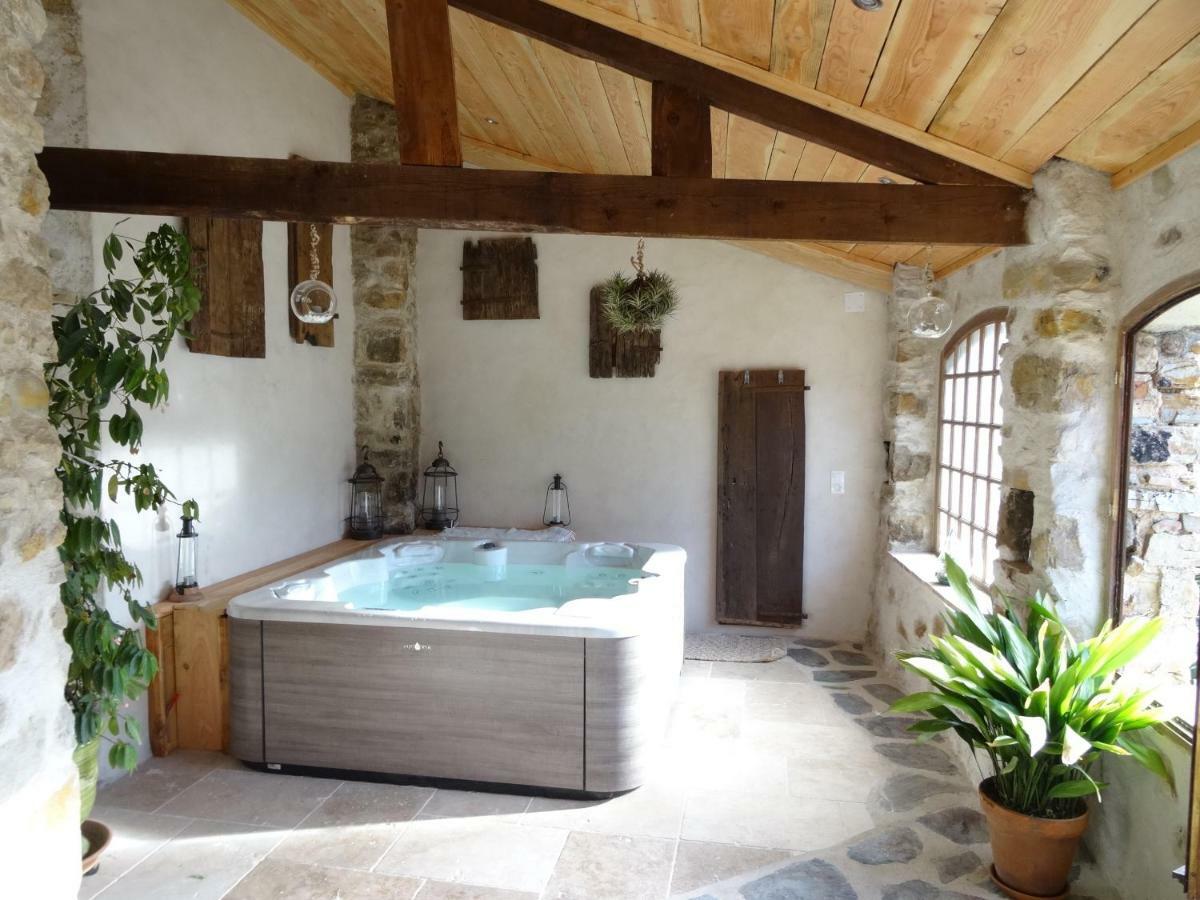 Saint-Florent-sur-Auzonnet Le Mas Du Galibot Chambre Cambalotte المظهر الخارجي الصورة